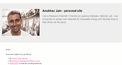 Desktop Screenshot of anubhavjain.net