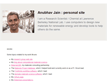 Tablet Screenshot of anubhavjain.net
